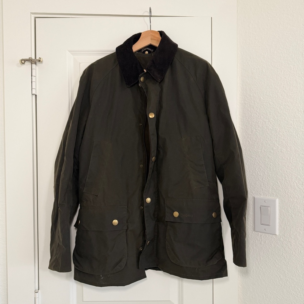 Barbour Dark Green Military Field Jacket